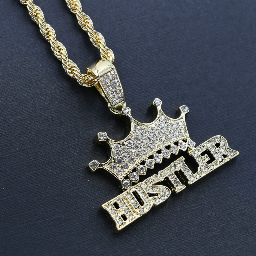 HUSTLER HAND CHAIN AND CHARM - D912932