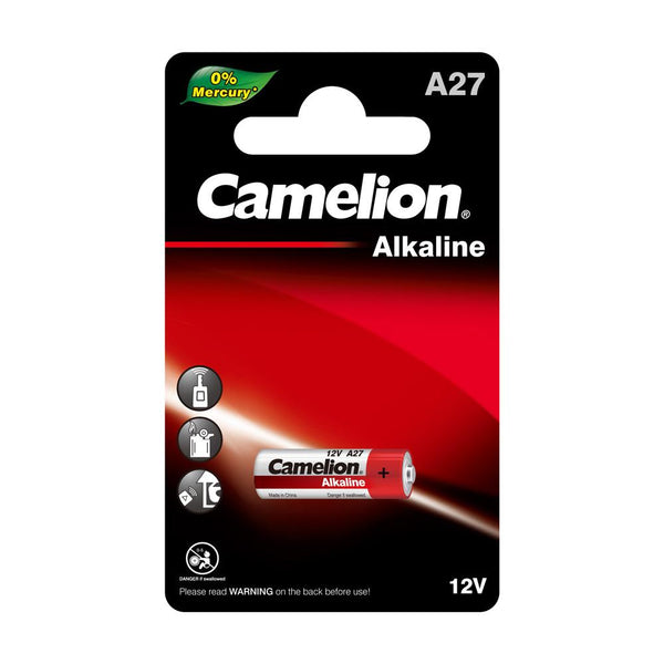 Camelion A27 12V Alkaline Battery (Two Packaging Options)