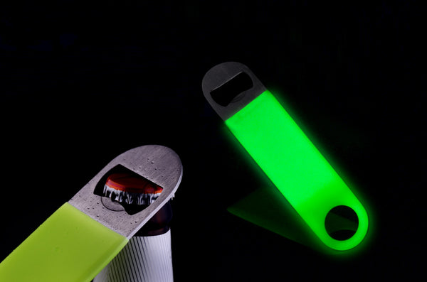 GLOW IN THE DARK Heavy Duty Flat Bottle Opener