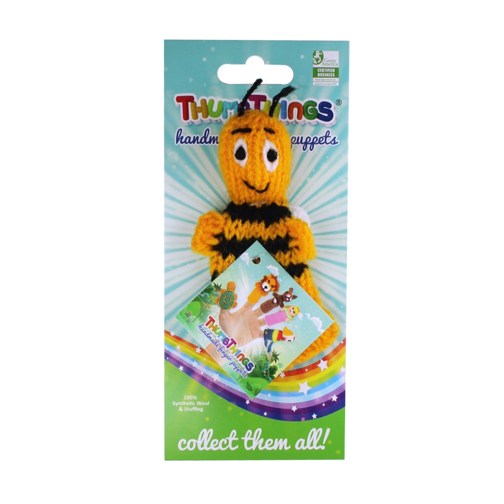 Bumble Bee Finger Puppet