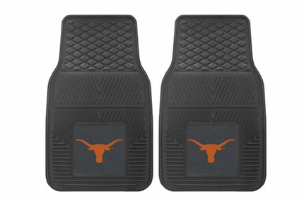 NCAA 2-PC VINYL CAR MAT SET