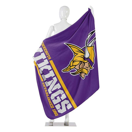 50" X 60" Northwest NFL Large Soft Fleece Throw Blanket