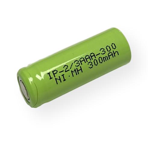 IP Power 2/3AAA 300mAh Ni-Mh Rechargeable Flat Top Battery