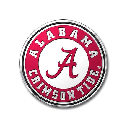 NCAA CHROME WITH COLOR TEAM LOGO EMBLEM