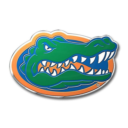 NCAA CHROME WITH COLOR TEAM LOGO EMBLEM