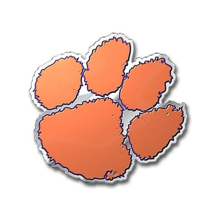 NCAA CHROME WITH COLOR TEAM LOGO EMBLEM