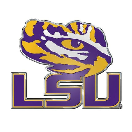 NCAA CHROME WITH COLOR TEAM LOGO EMBLEM