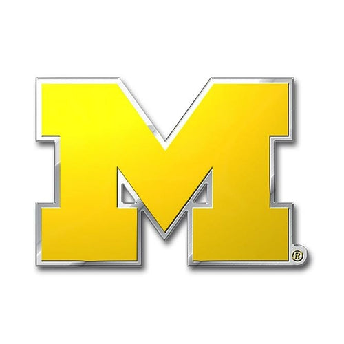 NCAA CHROME WITH COLOR TEAM LOGO EMBLEM