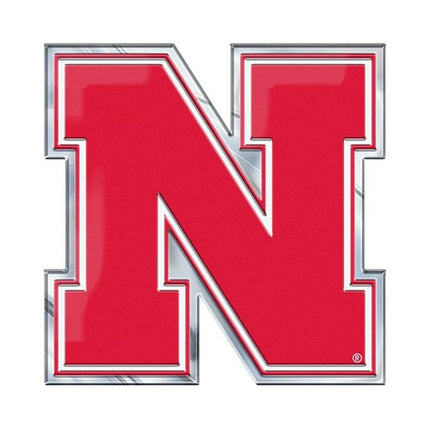 NCAA CHROME WITH COLOR TEAM LOGO EMBLEM