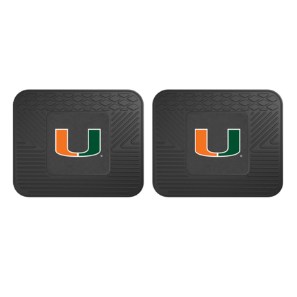 NCAA 2-PC VINYL UTILITY MAT SET