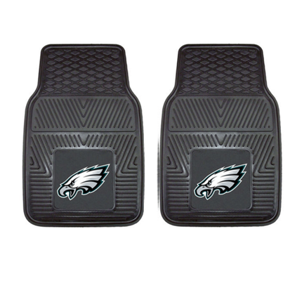 NFL 2-PC VINYL CAR MAT SET