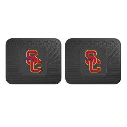 NCAA 2-PC VINYL UTILITY MAT SET