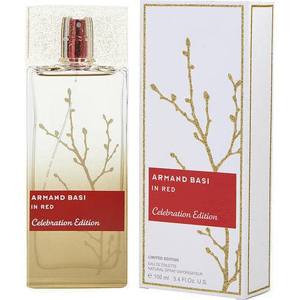ARMAND BASI IN RED CELEBRATION EDITION by Armand Basi EDT SPRAY 3.4 OZ (2017 LIMITED EDITION)