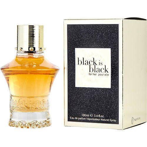BLACK IS BLACK POUR ELLE by Nuparfums EAU DE PARFUM SPRAY 3.4 OZ - Store - Shopping - Center