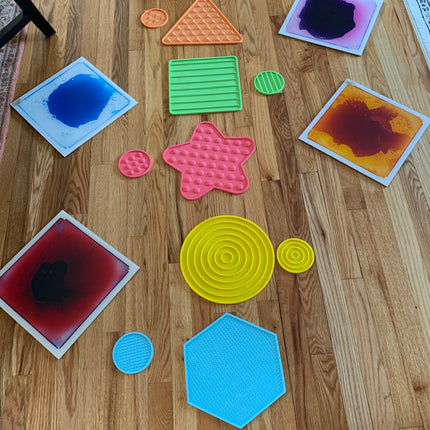 Sensory Toys for Kids with Different Textures & Shapes (10 PCs)