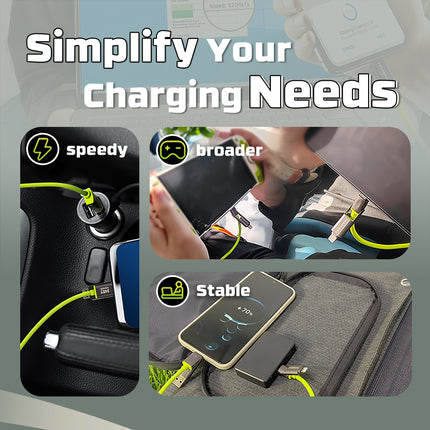 PWC240 Universal 4-in-1 Charging Cable