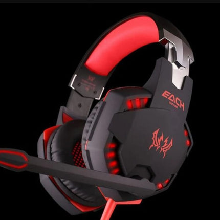 Ninja Dragon Stealth G21Z LED Vibration Gaming Headphone with