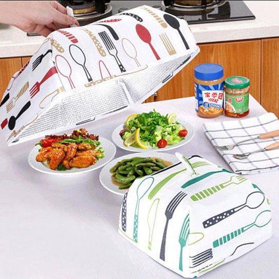 Dish Tent Insulated Foldable Food Cover - Store - Shopping - Center