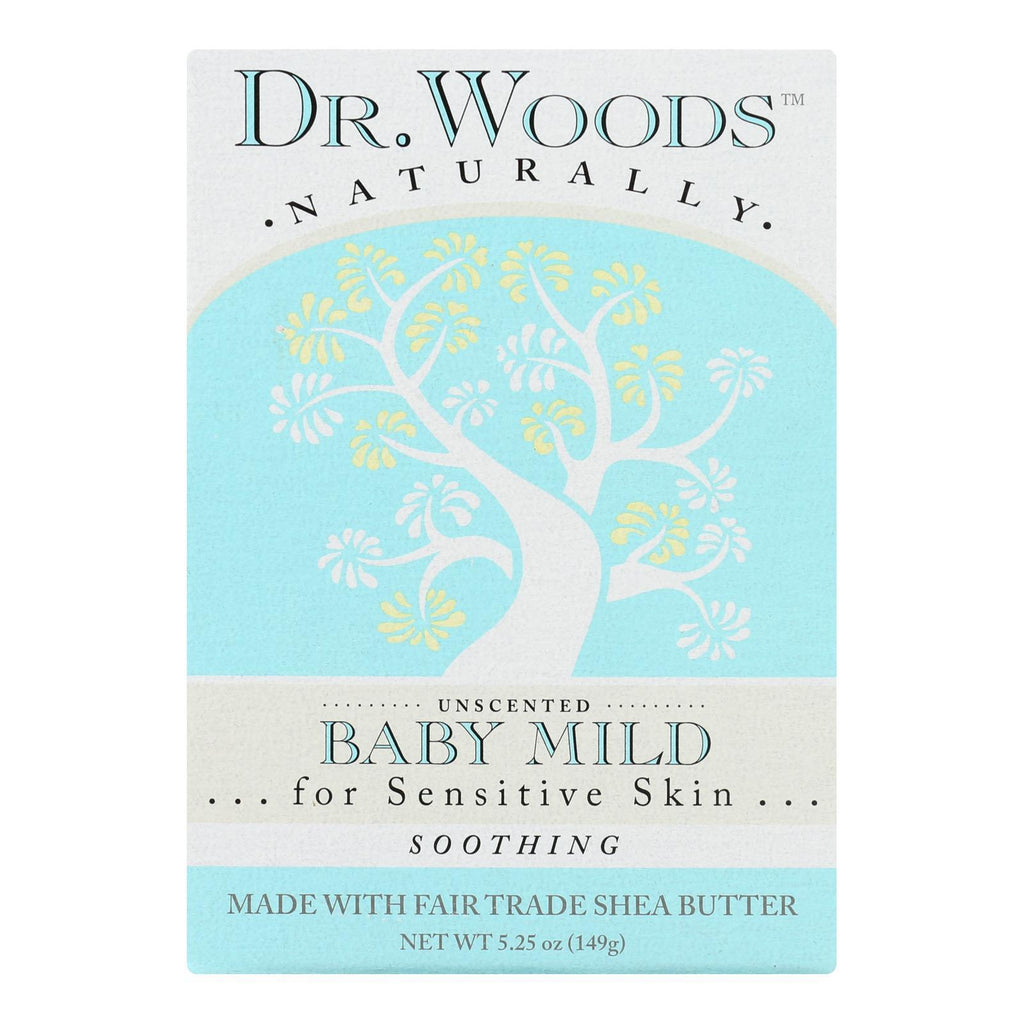 Dr. Woods Bar Soap Baby Mild Unscented - 5.25 Oz - Store - Shopping - Center