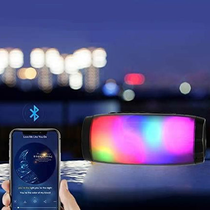 Rainbow LED Bluetooth Speakers In Vibrant Colors
