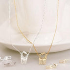 Silver/Rhodium Plated