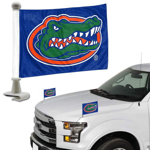 Florida Gators Team Ambassador Car Flags Set of 2