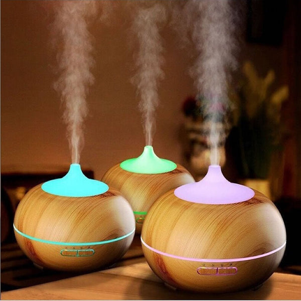 Mistyrious Essential Oil Humidifier Natural Oak Design With Easy - Store - Shopping - Center