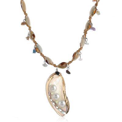 Nature's Delight Pearls In The Seashell Necklace - Store - Shopping - Center