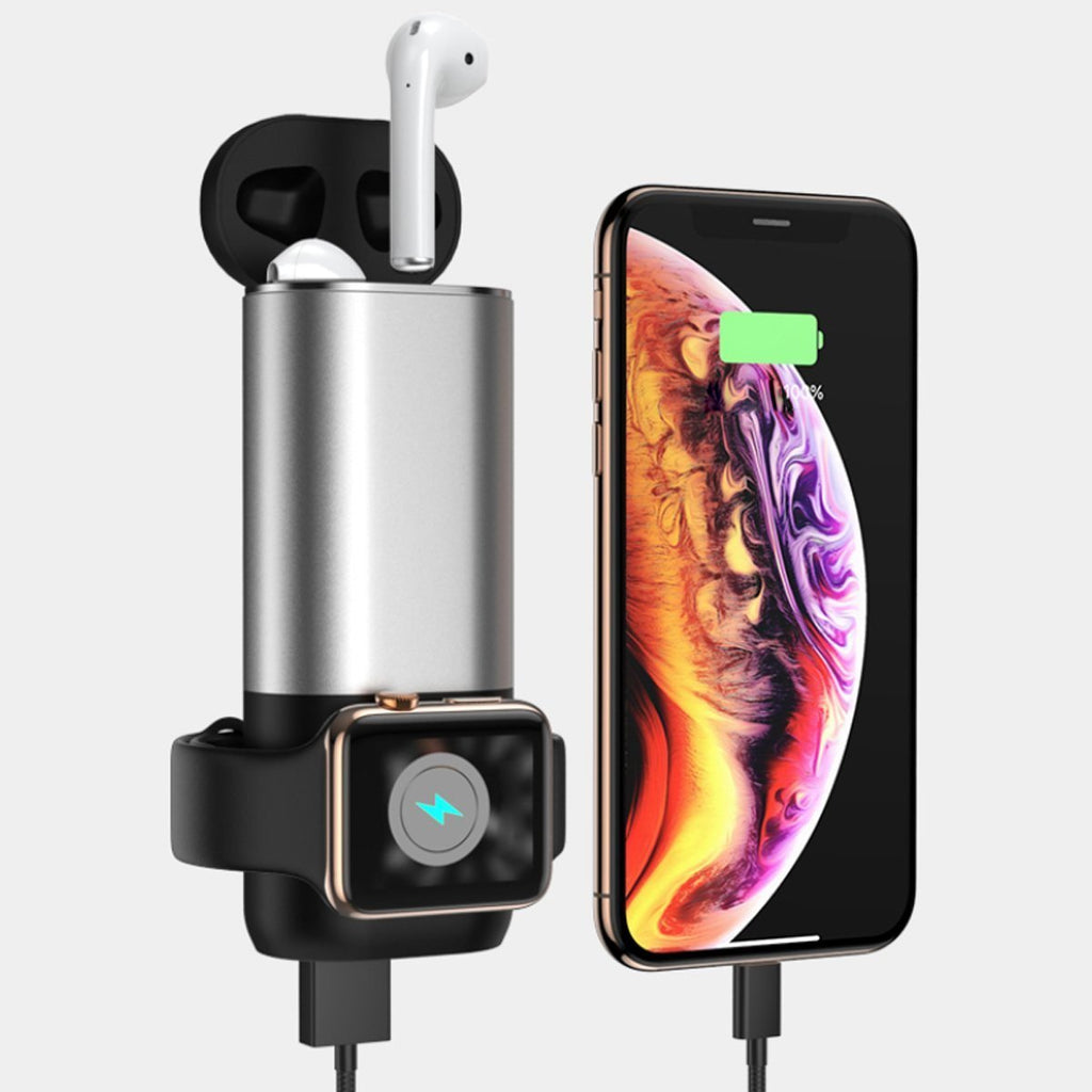 Porta 3 in 1 Wireless Charger For Apple Watch And Airpods Plus Phone - Store - Shopping - Center