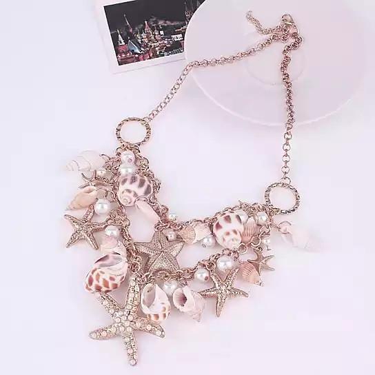 Sweet Nature Necklace With Sea Shells - Store - Shopping - Center