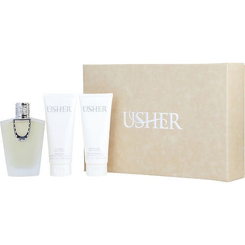 USHER by Usher EAU DE PARFUM SPRAY 3.4 OZ & BODY LOTION 3.4 OZ & BODY WASH 3.4 OZ - Store - Shopping - Center