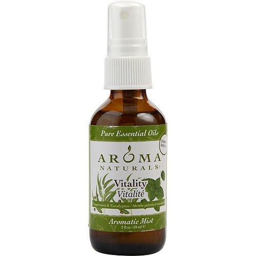 VITALITY AROMATHERAPY by Vitality Aromatherapy AROMATIC MIST SPRAY 2 OZ. USES THE ESSENTIAL OILS OF PEPPERMINT & EUCALYPTUS TO CREATE A FRAGRANCE THAT IS STIMULATING AND REVITALIZING. - Store - Shopping - Center