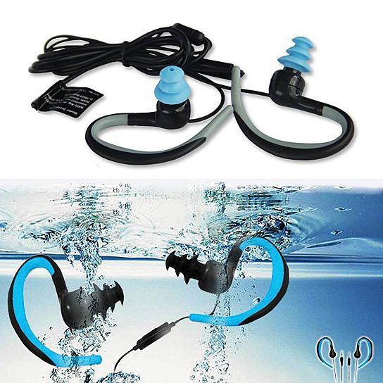 Waterproof Bluetooth Headphones with Swimmers Earplugs - Store - Shopping - Center