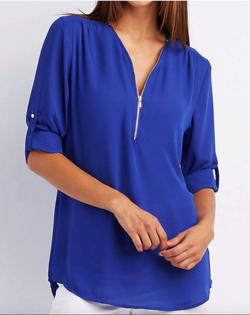 Womens V Neck Blouse - Store - Shopping - Center