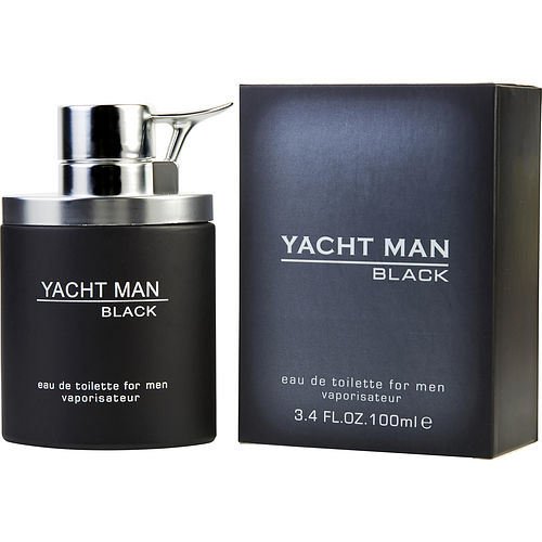 YACHT MAN BLACK by Myrurgia EDT SPRAY 3.4 OZ - Store - Shopping - Center