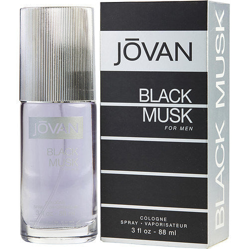 JOVAN BLACK MUSK by Jovan COLOGNE SPRAY 3 OZ