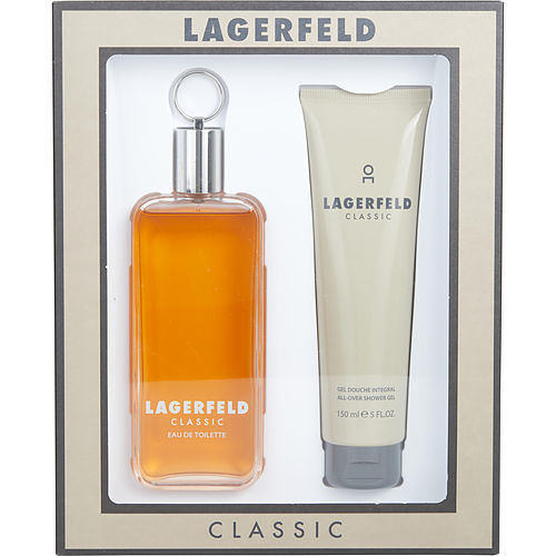 LAGERFELD by Karl Lagerfeld EDT SPRAY 5 OZ & SHOWER GEL 5 OZ - Store-Shopping-Center