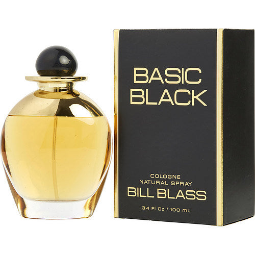 BASIC BLACK by Bill Blass COLOGNE SPRAY 3.4 OZ